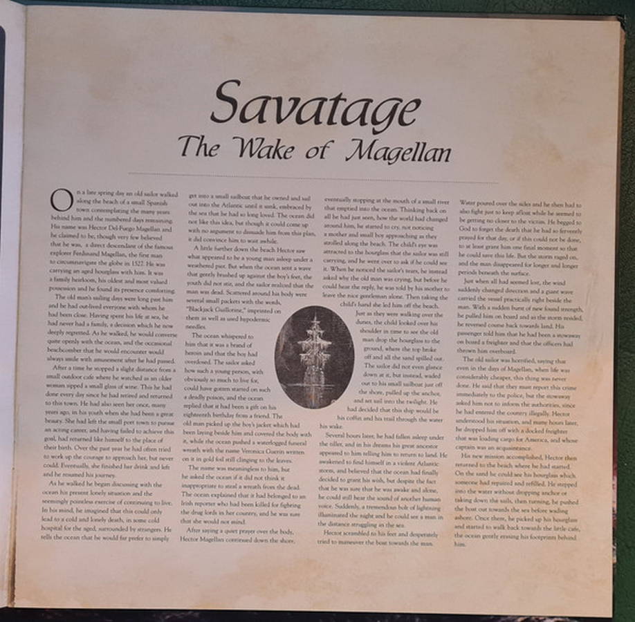 Savatage – The Wake Of Magellan (2LP orange)